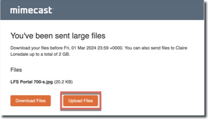 LFR LFS Notification