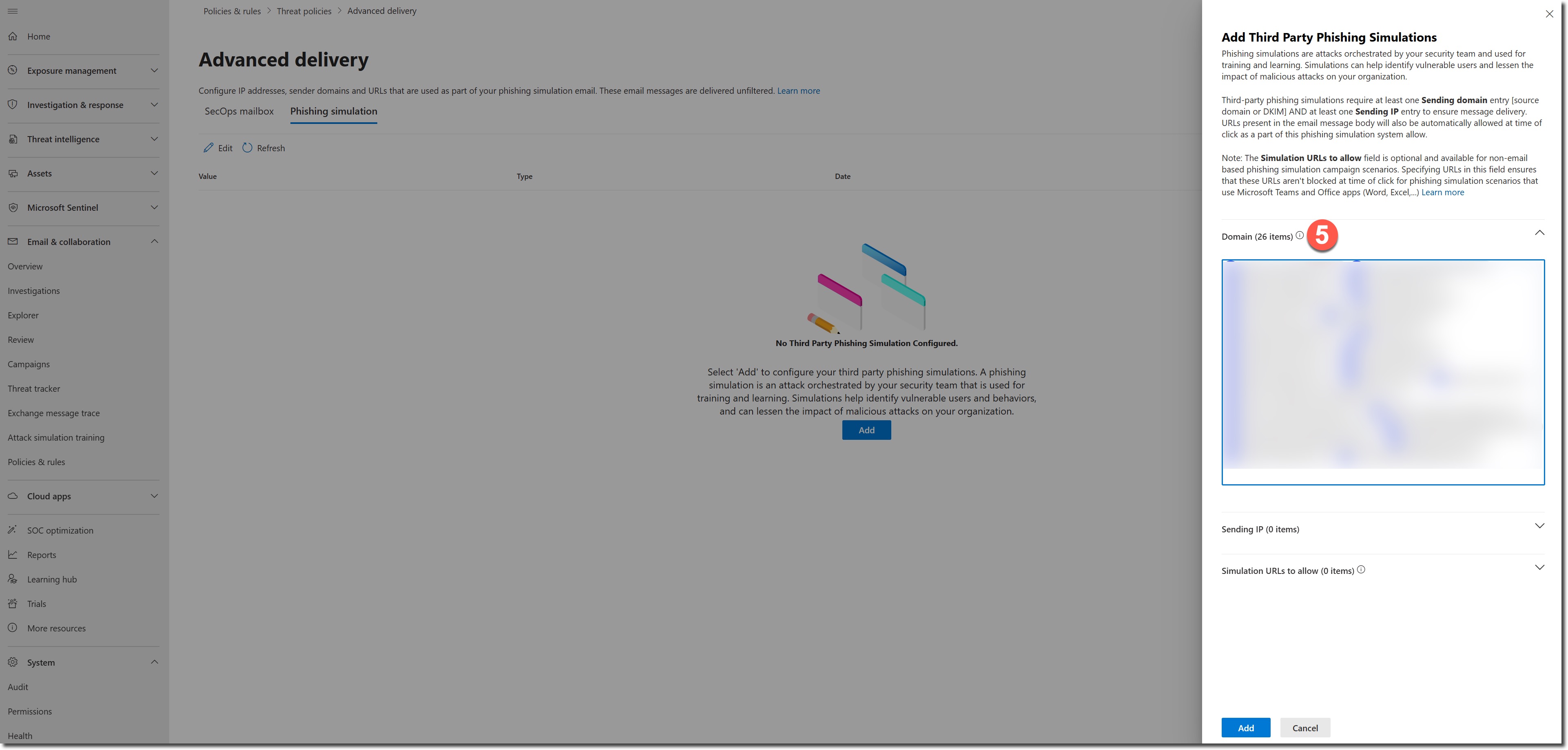 Add Mimecast sending domain