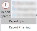 Mimecast for Outlook Blocking Senders and Reporting Spam Phishing_3