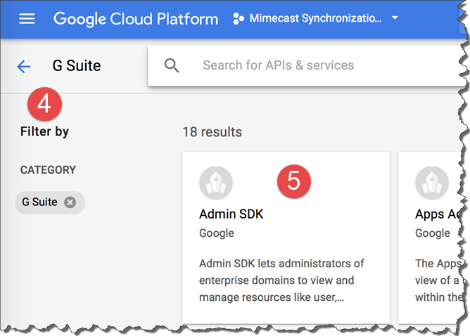 Configuring G Suite for Directory