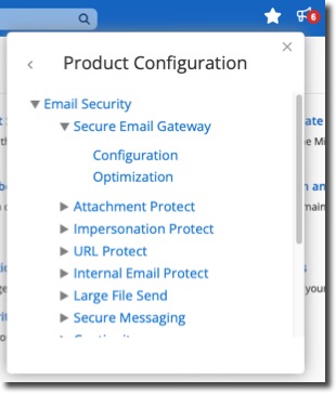 Product Configuration expanded levels