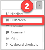 Supervision Viewing a Message
