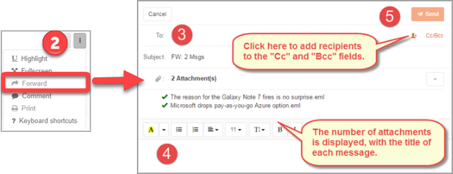 Supervision Forwarding Printing