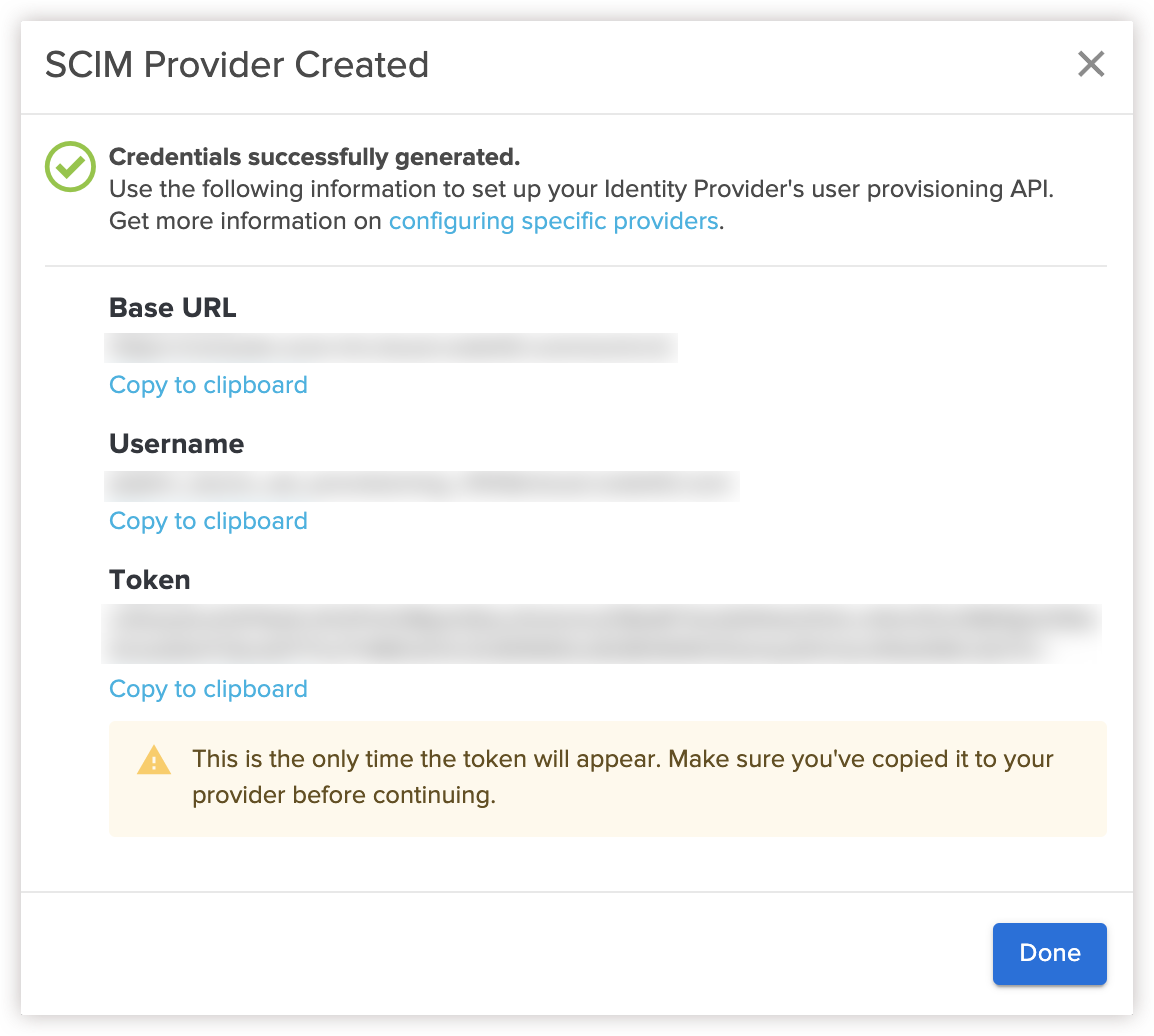 SCIM provider created.png