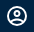 Account menu person icon