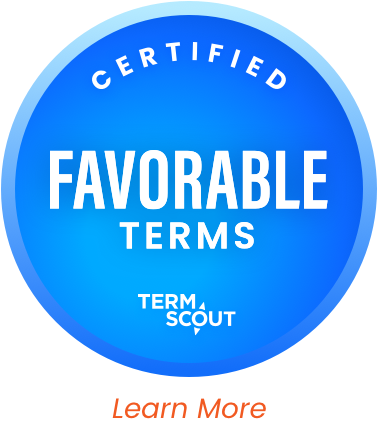 Certified Favorable Terms by TermScout