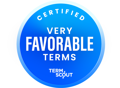 Certified Very Favorable Terms by TermScout