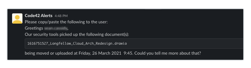 Slack_integration_message_template