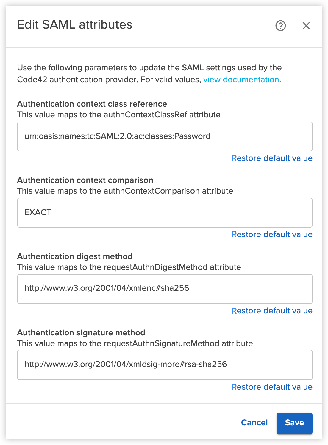 Set SAML attributes for SSO – Mimecast