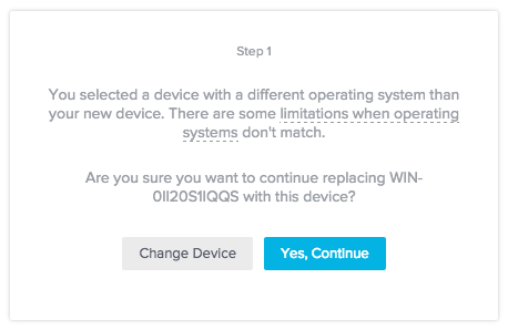 Cross platform limitations