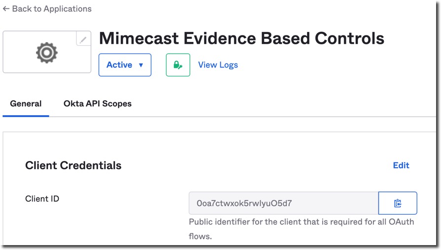 Mimecast Evidence Based Controls