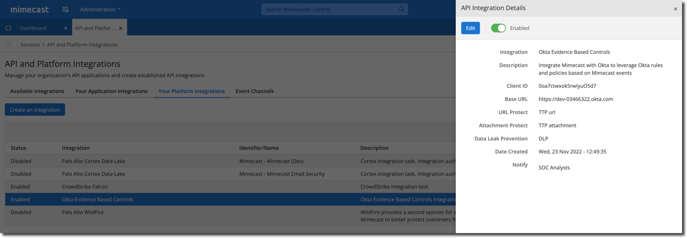 Okta Evidence Based Controls