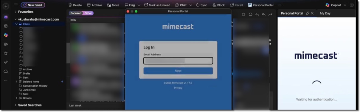 Using MPP Outlook Add in