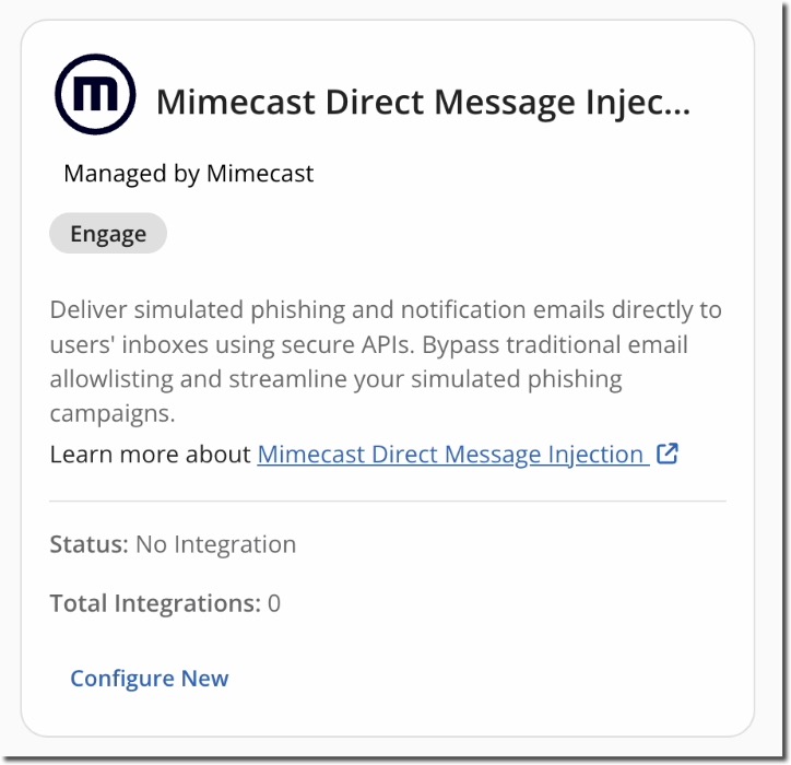 Direct Message Injection Integrations Hub Tile