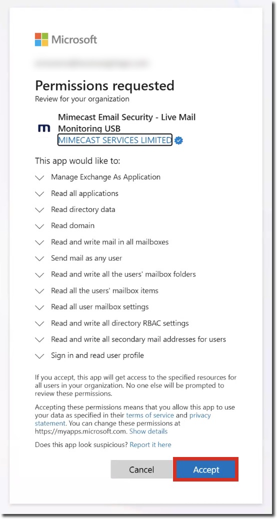 Mail Flow Configuration Microsoft 365 Live Mail Consent