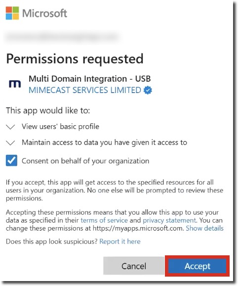 Microsoft 365 Consent